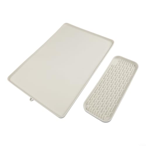 Alfombrilla de silicona para máquina de café ideal para proteger encimeras blancas 6