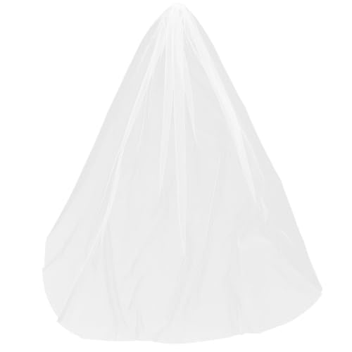 CALLARON Velo De Novia Largo Dejar Caer El Velo Decoraciones Accesorio Para El Cabello De La Novia Dama De Honor Velo Hasta El Suelo Ligas Para Novias Velo De Lentejuelas Boda Batas Beige