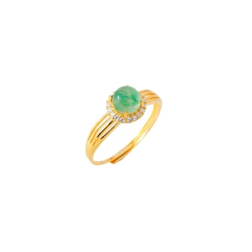 Bague en argent S925 et pierres précieuses cristal : le cadeau idéal pour femme avec boîte