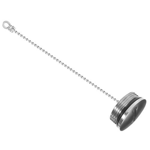 KOMBIUDA Marine Tankdop Tankdop Brandstof Kan Vervanging Cap Gas Tank Deur Marine Boot Cap Boot Gas Cap Marine Accessoires Gas Cap Vervanging Brandstof Kan Cap Gas Kan Cap Roestvrij Staal