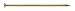 Simpson SDCF22858-R50 Strong-Drive? SDCF TIMBER-CF Screw ? 0.23 in. x 8-5/8 in. T40, Yellow Zinc (50-Qty)