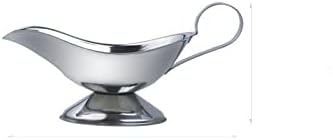 Pour Gravy Into The Dish Sauce Boat Steak Black Pepper Sauce Tomato Juice Container Seasoning Cup Spice Dish Restaurant Kitchen Supplies Salad Dressing Server (Color : L) (Ch)