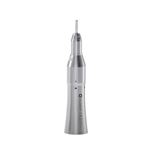 Image of Qualdent Straight Micromotor Handpiece for Dental Laboratory | Stainless Steel Body | Autoclavable up to 135C | Compatible with Standard Micromotor Units | Ergonomic Design | Low Noise Operation