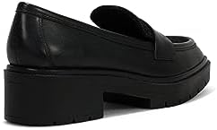NYDJ Women's Heidi Calf Loafer, Black, 8 | Image 1