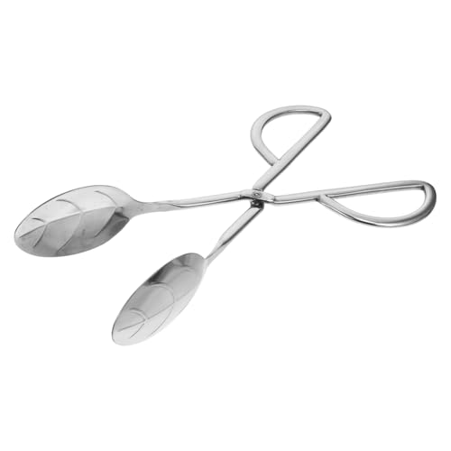 OFFSCH 1 PC Food Clip Leaf Shaped Barbecue Tong One Design for Serving Grilling and Buffet Use Easy to Clean Resistant Kitchen Tool