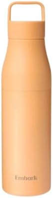 24oz Stainless Steel Water Bottle (Orange)