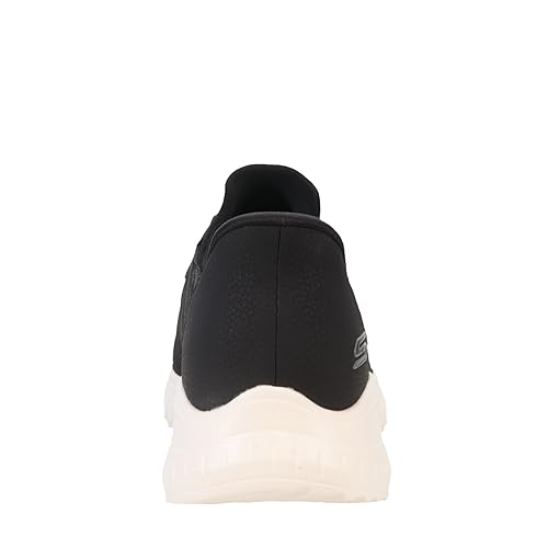 Skechers Men's Hands Free Slip-ins Bobs Squad Chaos - Daily Hype, Black, 6.5