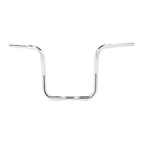 CUSTOM CHROME CCI 14' Rise 1-1/4' Ape Hanger Handlebar Fit For Harley Road King Electra Glide Dyna Fat Street Bob Bad Boy Breakout Cross Bones Heritage Softail Sportster 883 1200