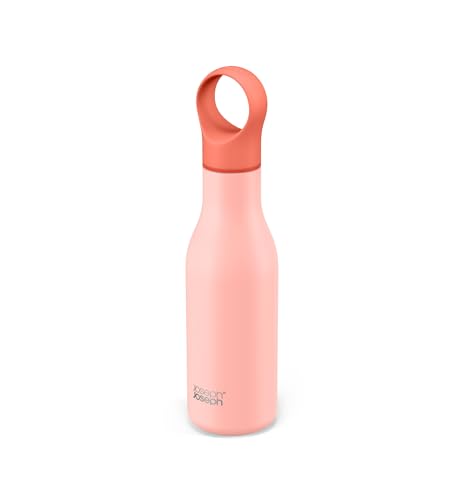 Joseph Joseph Loop Vacuum Insulated Water Bottle 500 ml (17 fl. oz) - Coral (81119)