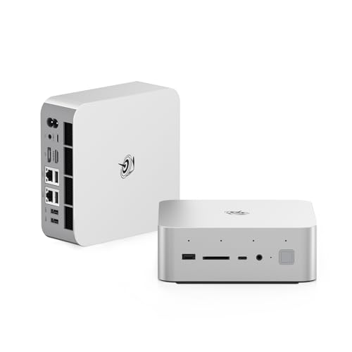 Image of Beelink GTI14 PRO Mini PC with Intel Core Ultra 9 185H(16C /22T, up to 5.1GHz), 64GB DDR5 1TB NVMe M.2 SSD Triple Display Output, NPU, 10G LAN + WiFi7 + Bluetooth 5.4, W-11 PRO Gaming Business Mini PC