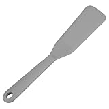 FIXOSHEE Silikon Spatel Multifunktional Hitzebeständig Schonend für Antihaftbeschichtete Pfannen Kleiner Silikon Pfannenwender Sicherer Griff Für Kochen Braten Fisch Omelett