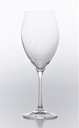 Jogo Sophia 6 Peças - Vinho Tinto Bohemia Transparente