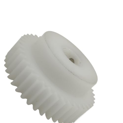 Cylindrical Drive 1pcs 0.5M 30T Straight Teeth Gear 3mm 3.17mm 4mm 5mm 6mm 6.35mm 8mm Bore 0.5 Module 30 Teeth POM Spur Gear with Step Rack Machinery(6.35mm)