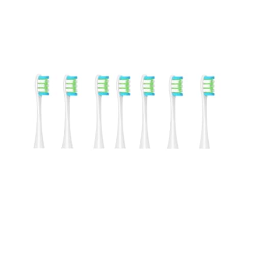 Oclean Flow/X/X PRO/Z1/F1/One/Air 2/SE �u���V�w�b�h�ƌ݊����̂��鎕�u���V�^��� 7 ����(7pcs Wgreen)