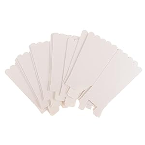 YFQHDD 12 stuks pure witte popcorn dozen container verjaardag filmfeestje gunsten behandelen tassen bruiloft bruids…