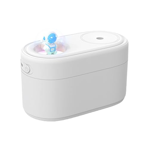 Humidificador Para Espacios Pequeños, Humidificadores Personales para Dormitorio, Silencioso con Control de 2 Velocidades y Difusor de Aromas para Escritorio, Niños y Familia