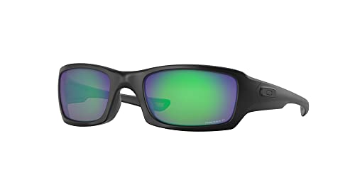Oakley OO9238 - Paquete de lentes de sol OO 9238 923815 Fives Squared negro mate Priz y correa negra grande kit de accesorios
