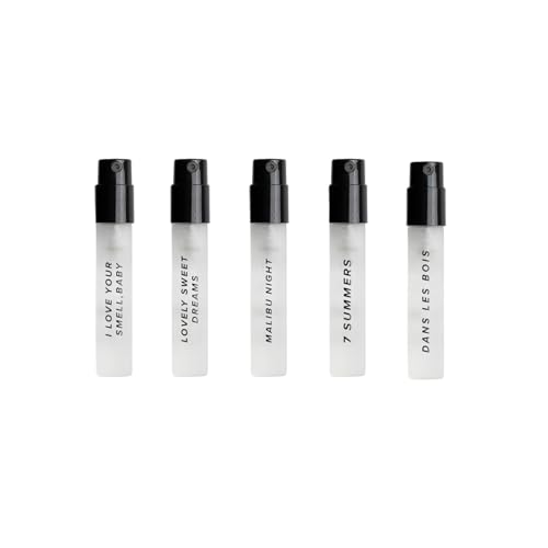 dime beauty perfume sampler hypoallergenic clean perfumes eau de toilette for women set of 5 2 ml