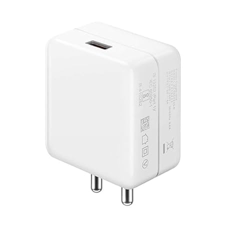 Image of Original 65W USB to C warp Adapter for One Plus 9 pro Charger| 8|8 Pro|7 Pro|7T|7T Pro|7|6T|6|5T|5|3T|3|Nord N10 5G USB to C Charger (Only Adapter) (TEN180)