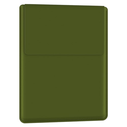 bvya 12-13.3" Laptop Sleeve, PU Leather Laptop Case Compatible with MacBook Air 13 2018-2022 (M2 A2681 M1 A2337), Compatible with MacBook Pro 13 2016-2022 (M2 A2686 M1 A2338 A2251 A2289 A2159)