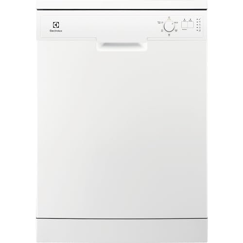 Electrolux ESA17210SW Lavavajillas, 60 cm, 13 Cubiertos, Secado AirDry, 5 Programas, 3 Temperaturas, 48 dB(A), Serie 300, Clase E