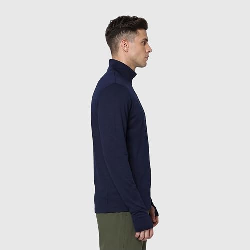Image of TVS Sunscreen Jacket for Men | UPF 50+ UV Protection | Lightweight & Breathable Jacket with Odor Control Technology | Anti-Tan Shield Formula
