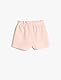 Koton Babygirl Shorts Ribbed Elastic Waistband Cotton Cherry Printed