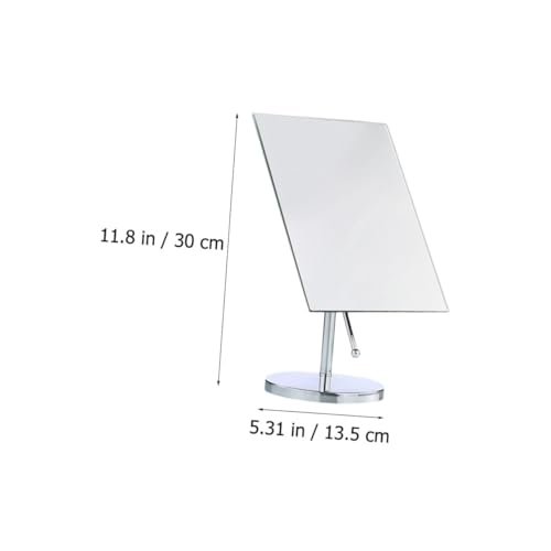 Miroir de table avec support métallique Healvian aux finitions soignées - 3