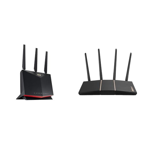 Image of ASUS WiFi 6 Router Bundle with RT-AX86U Pro (AX5700) and RT-AX57 (AX3000) Routers