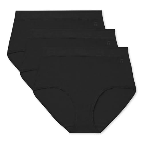 Image of Tommy John Women's Second Skin High Rise Briefs - Soft, Stretchy, Breathable, Full Coverage High-Waisted Underwear