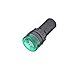 TopHomer Light Flash Buzzer with High Brightness LED Wick Light Flash Alarm Beep Signal for Switch Electrical Control Panel (Green DC 24V)