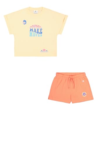 Camiseta oversize Champion Legacy set de dos piezas para niñas