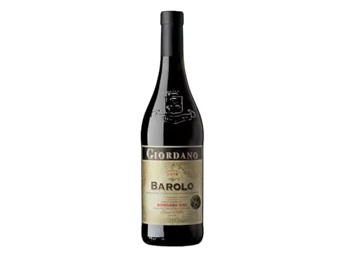GIORDANO VINI Barolo DOCG 2019 - Barolo Vino Rosso Pregiato, Strutturato ed Elegante, Piemonte, 14,5% vol. 1 Bottiglia da 75 cl