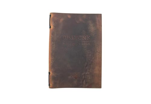 Restaurant Genuine Leather Menu Covers-Menu Holder, Cafe Menu Folder Book for Bar, Double Fold Menu Cover, Custom Wine Hard Menu Covers, Menu Folio, Menu Sleeves, Drink Menu, Menu Bar