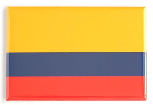 Imán frigorífico bandera de Colombia 2 x 3 pulgadas miniatura 1