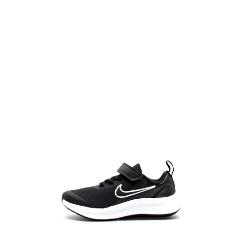 Nike Star Runner 3, Scarpe da tennis Bambini e ragazzi, Nero/Dk Grigio Fumo-Dk Grigio Fumo, 32 EU