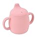 BALITY Lernbecher für, Kleinkindbecher, tragbar, Lebensmittelqualität, leicht zu greifen, 280 ml, robust, mit Deckel für(Rosa)