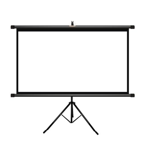 Pantalla para proyector 72 pulgadas con soporte ajustable