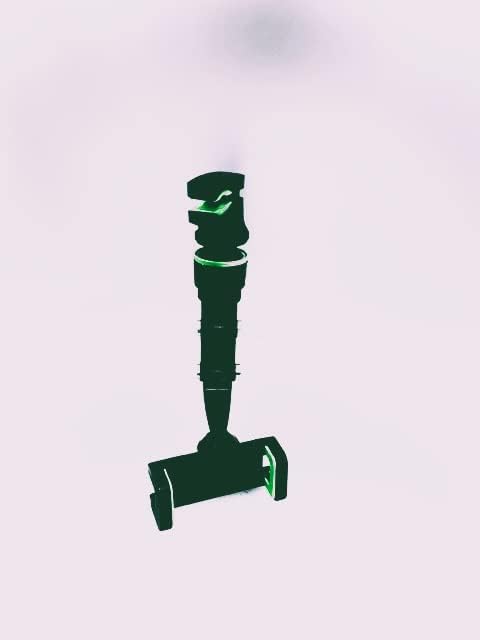 New 360° Rearview Mirror Phone Holder for Car Multifunctional Mount Phone and GPS Holder Universal Rotating Car Phone Holder, Can be Fixed and Adjusted Cell Phone Automobile Cradles (Green)