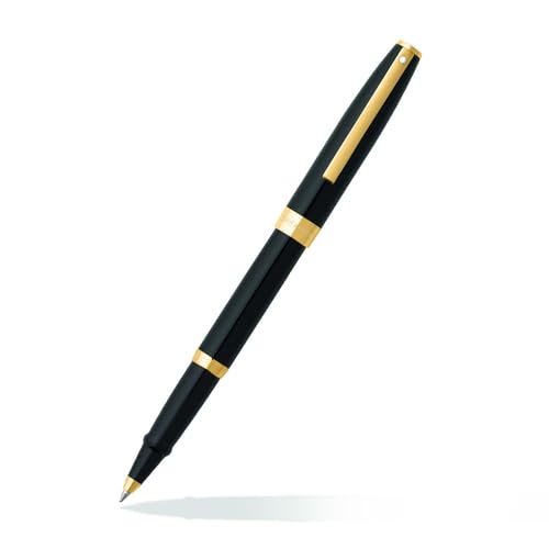 In elegante confezione regalo Sheaffer Sagaris E2947451 - Penna a sfera, colore: Oro Penna roller Black/Gold