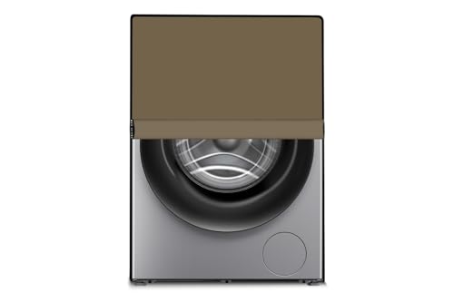 Image of The Furnishing Tree Washing Machine Cover Biege Compatible for Bosch 7.5 Kg Fully-Automatic Front Loading WAJ2446IIN - D x W x H : ( 66x61x88.9 CM )