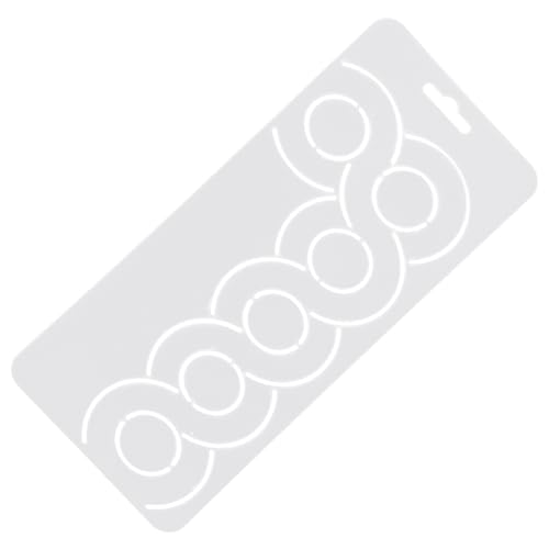 Gogogmee Quilting Stencil Template Durable Sewing Tool for Patchwork Quilting Easy to Use for Machine Quilting Present for Craft Lovers