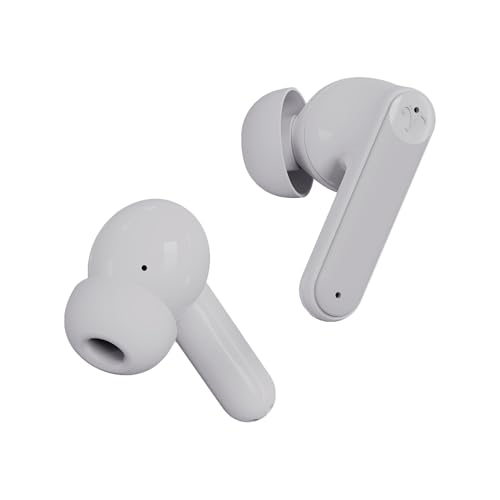 Image of Soundwave A1 Plus (2025 Edition) Active Noise Cancelling Earbuds, 6 Mics, 48H Total Playtime, 15 Mins = 6 Hours Playtime - Grey