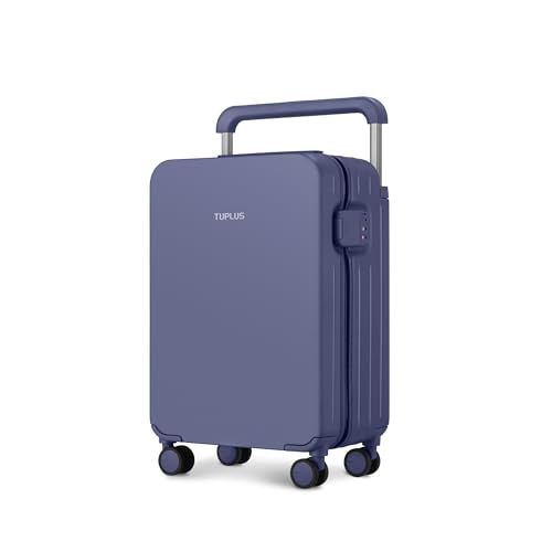 TUPLUS Suitcase Lightweight Luggage Hard Shell Suitcase with 4 Spinner Wheels Hold Check in Travel Case, Impression Series
