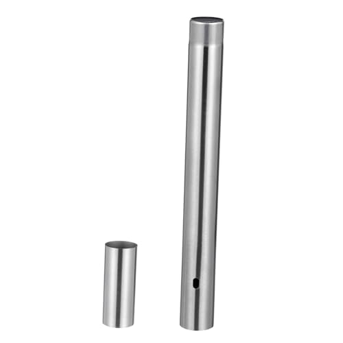 WEKAMOS 出生証明書保護用不錆鋼製証書筒 小型ファイル収納ケース 多用途書類整理スタンド 家用記念証明書ホルダー