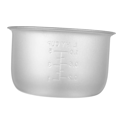 Toyvian Olla Interior Antiadherente para Olla Arrocera de Recambio Multifunción para Cocción Casa para Sopas y Repostería Compatible con Eléctricas Domésticas