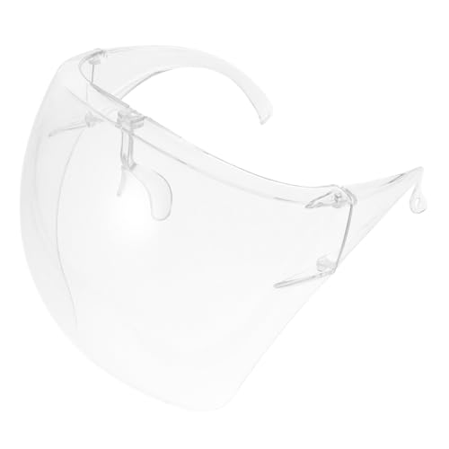 Amosfun Gafas Protectoras Grandes Transparentes Para Polvo y Viento, Gafas De Seguridad Unisex Material Pe Ligero y Cómodo, Uso Diario Entornos Laborales y Exteriores