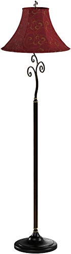 Kenroy Home 31381BRZ Richardson Floor Lamp, 61 Inch Height, 17 Inch Diameter, Bronze