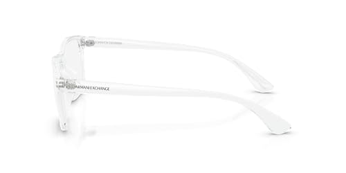 Image of Armani Exchange mens Ax3083u Universal Fit Rectangular Prescription Eyewear Frames