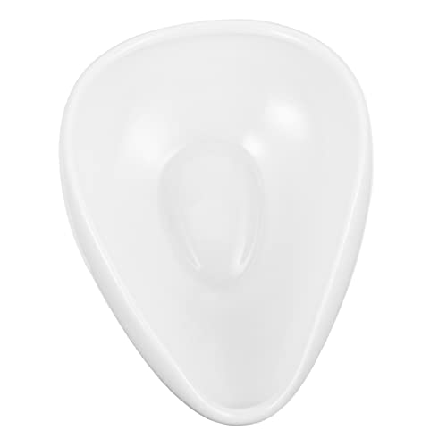 FUNOMOCYA 1 PC Creative Ceramic Tea Scoop Practical White Tea Spoon for Loose Leaf Office Restaurant Use